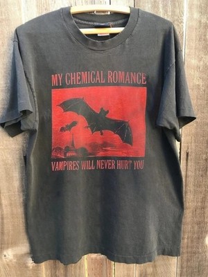 My Chemical Romance Vampires Will Never Hurt You Charcoal Unisex Shirt