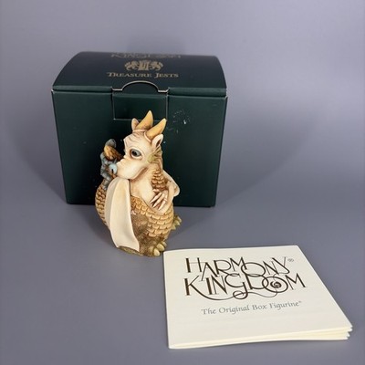 Harmony Kingdom Guest of Honor Dragon vs St. George SIGNED Box Figurine 0981