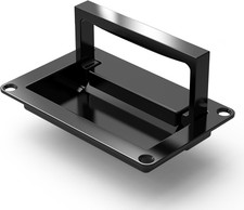 4.3 inch Black recessed Door Pull Handle, Pocket Door Handles,recessed Flush Pul