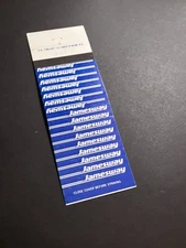 Matchbook Cover - Jamesway