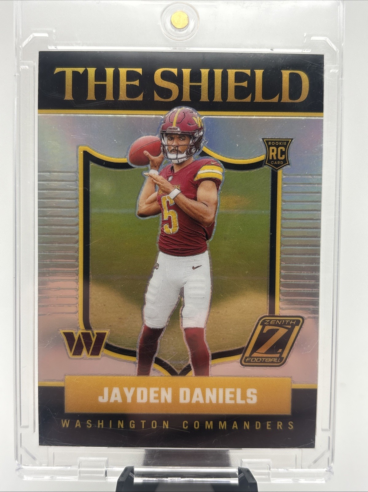 2024 Panini Zenith Jayden Daniels Rc The Shield No. 2 Case Hit!