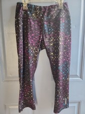 Leggings Reebok Mujer Pequeños Crossfit Atléticos Modernos Geométricos