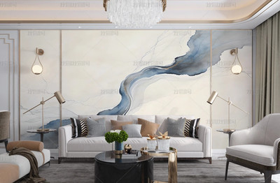 3D Modern Marble Texture Self-adhesive Removeable Wallpaper Wall Mural 30