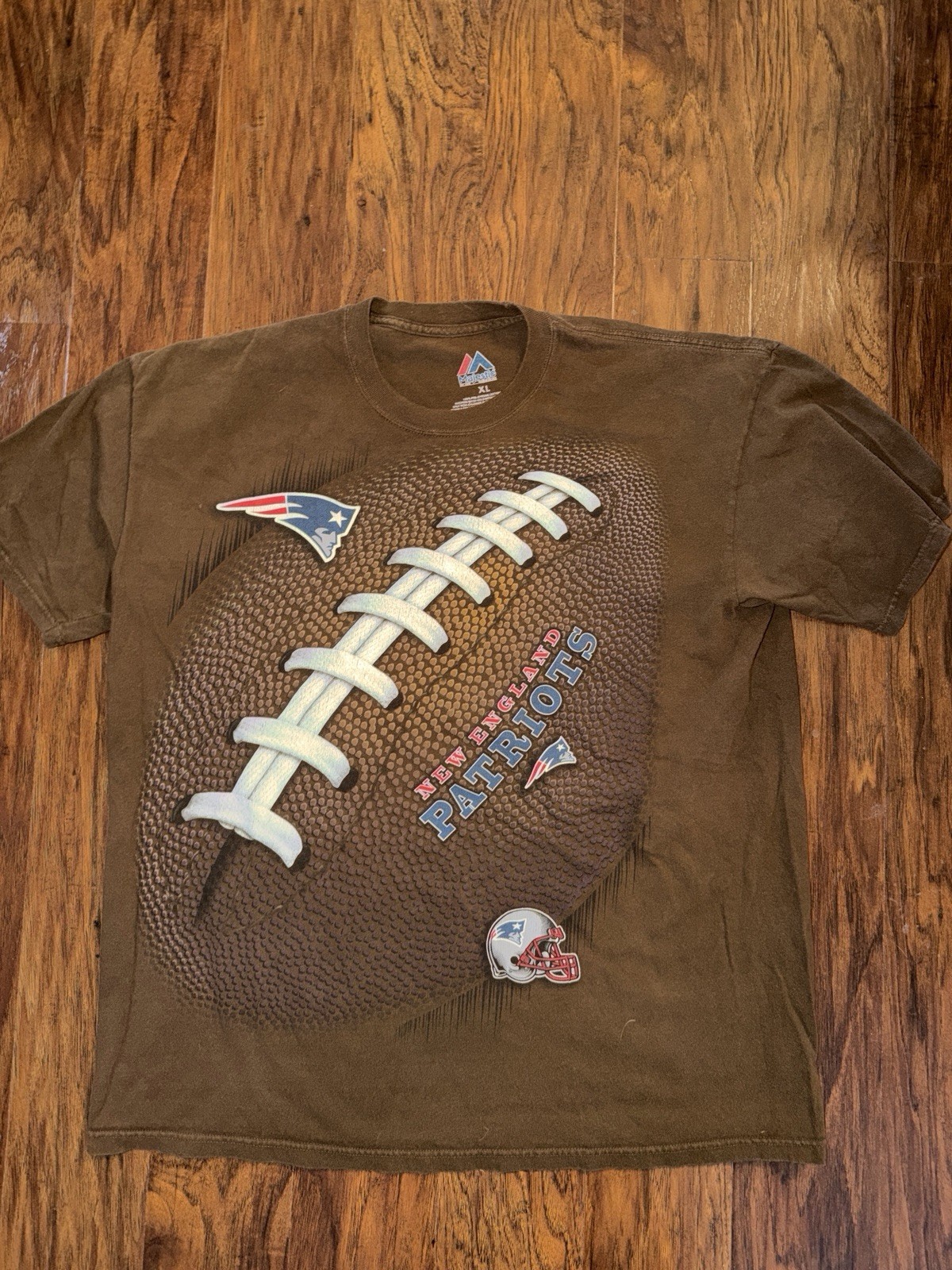 Vintage NFL New England Patriots T Shirt AOP XL