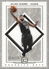 2017-18 Panini Cornerstones #129 Allen Crabbe /165 - BSK