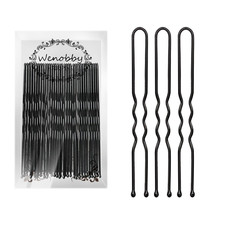 U Shaped Hair Pins for Buns, 100 PCS 2.8" Hair Pins for Women Hair Styling with