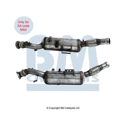 For MERCEDES SPRINTER 35-t 2006 to 2018 Particulate Filter