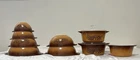 PYREX Old Orchard Cinderella Nesting Bowls Set 10 Pieces 441 442 443 444 READ