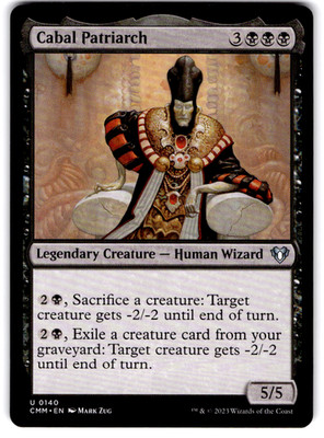 Cabal Patriarch U Commander Masters 140 LP