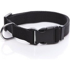 Adjustable Nylon Dog Collar, pet Collar 1 Inch 3/4 Inch 5/8 Inch Wide, for Large
