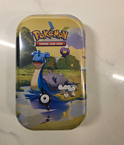 Pokémon 30th Celebration Mini Tin 60ct Standard Lapras Unown Drifloon 6+