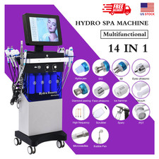 14in1 Hydra Spa Facial Beauty Machine Hydro Dermabrasion Face Skin Cleaning Face