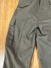 Vintage West German Wool Bundeswehr Trousers Cargo Pants Military 1960s NM — photo 9