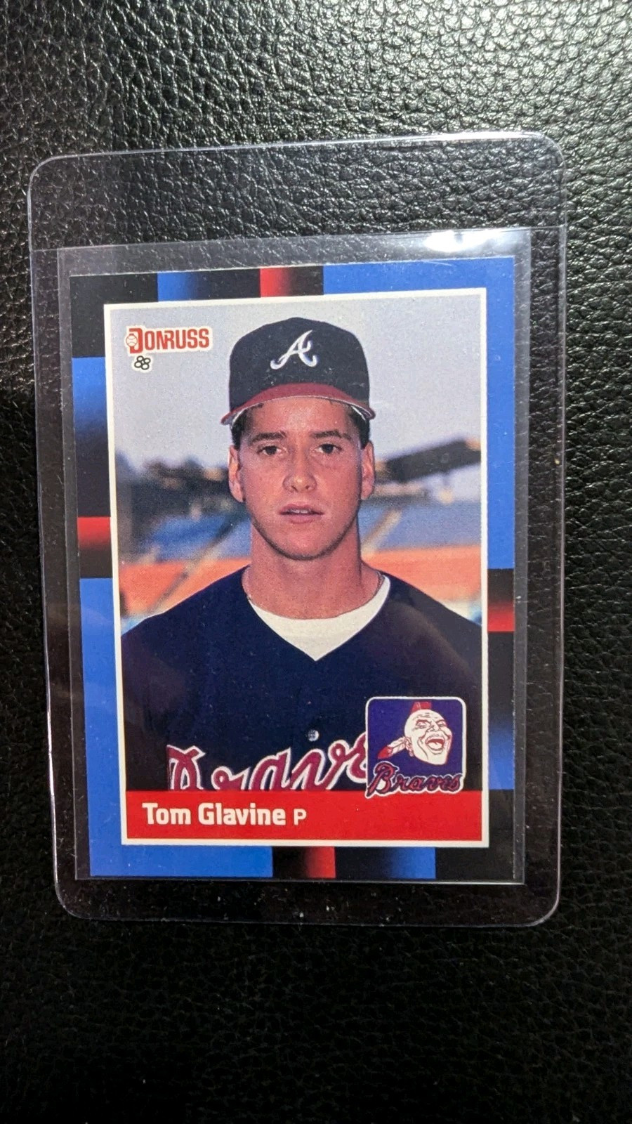 1988 DONRUSS #644 TOM GLAVINE ROOKIE CARD RC HOF ATLANTA BRAVES