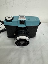 Diana F 120 Film Camera Lomography 75mm - Blue Clean Great Shape Works Well