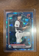 2024 Bowman Chrome Draft Sapphire Edition - Jacob Cozart #BDC-30 (RC)