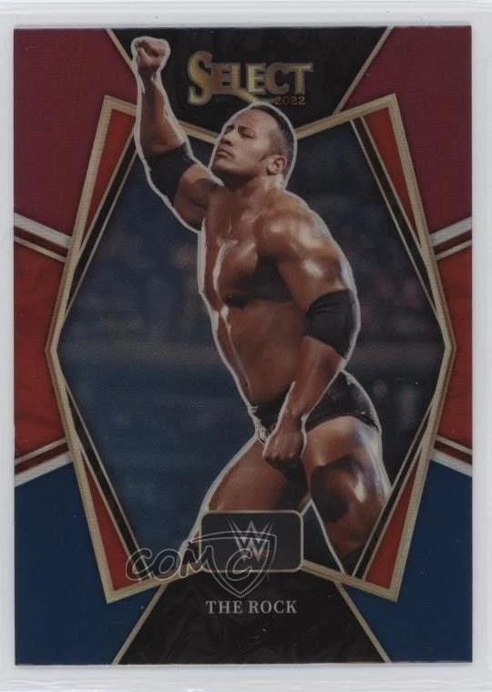 2022 Panini Select WWE - The Rock #162 for sale | eBay