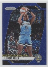 2024 Panini Prizm WNBA Blue Velocity Prizm Lindsay Allen #107 10no
