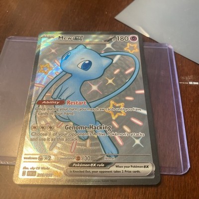 Pokemon TCG Mew ex 216/091 SV: Paldean Fates Shiny Ultra Rare Full Art Holo 2024