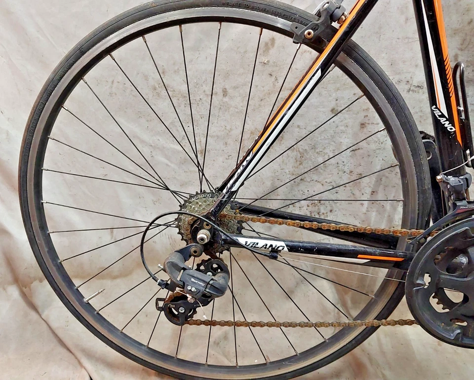 Bicicleta de carretera Vilano Shadow 3.0 2020 52 cm pequeña Shimano aluminio Brifters Commuter ~ Foto 3 de 4