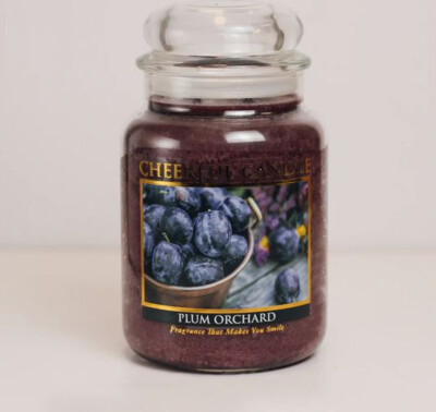 Plum Orchard - 680g - 2-Docht Cheerful Candle Duftkerze