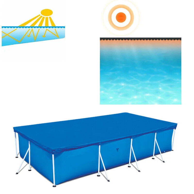 Solarfolie Solarplane Pool-Abdeckung Solarheizung Wärmeplane Poolheizung Plane. - Bild 3 von 4