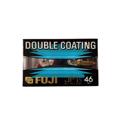 FUJI JP-Is 46 DOUBLE COATING TYPE I EXTRASLIM AUDIO CASSETTE NUOVO SIGILLATO