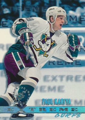 1995-96 Stadium Club #174 PAUL KARIYA - Anaheim Mighty Ducks