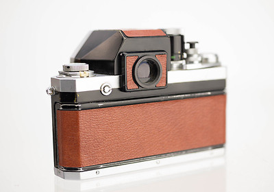 Cover Di Ricambio Nikon Nikomat FT-N Taglio Laser - Pelle