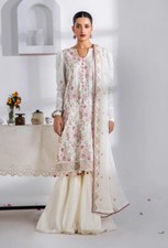 Elegant Cotton Embroidered Women  s Suit   Pakistani, Indian, Bangladeshi Design