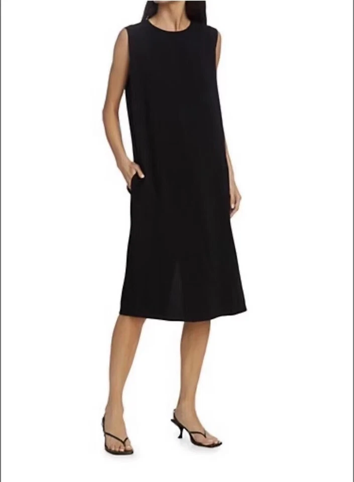 THE ROW Womens Spring New Split Sleeveless Medium and Long Dress - Image 4 of 4
