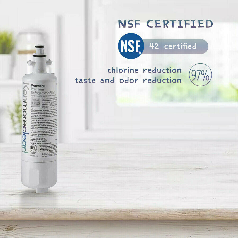 3 Packs 9690 Fit Kenmore 469690 LG LT700P Replacement Refrigerator Water Filter