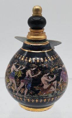 Venus Series Perfume Pallini Attiki Hand Made Greece VTG Opium Perfume Bottle