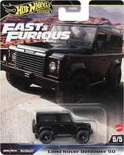 Hot Wheels Premium - 2024 Fast & Furious 5/5 Land Rover Defender 90 (BBHYP74)