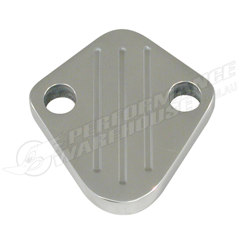 Cal Custom Ford Windsor 289 302 351 Fuel Pump Block Off Plate Polished