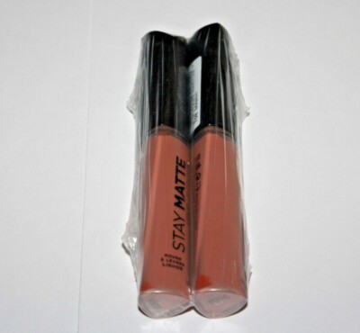 Rimmel Stay Matte Liquid Lip Colour #708 MWAH Lot Of 2 Sealed 