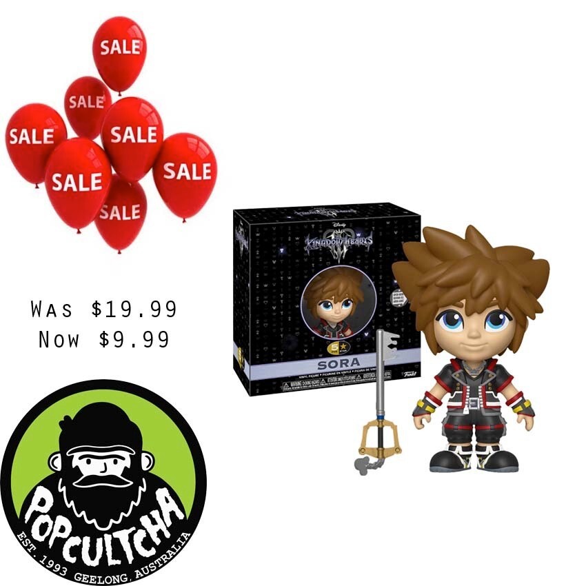 Kingdom Hearts III - Sora 5 Star 4” Vinyl Figure 