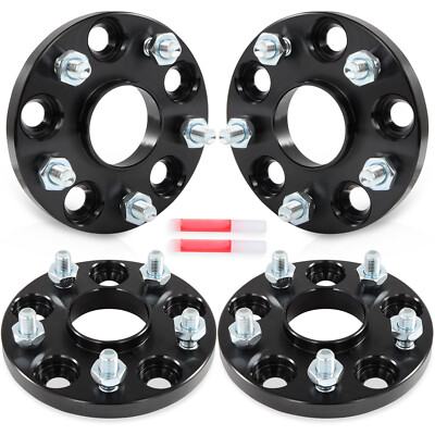 4Pc 15mm 5x4.5 5x114.3 Hub Centric Wheel Spacers For Toyota Highlander 2002-2025