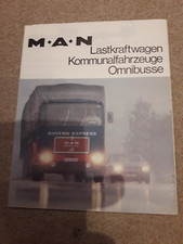 MAN - Lastwagen, Kommunalfahrzeuge, Omnibusse - Prospekt, Ausgabe ca.  1975