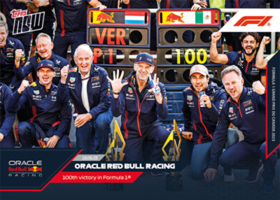   Topps Now Formula 1 2023 #021 Oracle Red Bull Racing - Max Verstappen