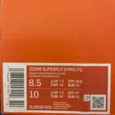 Nike Zoom Mercurial Superfly 9 Pro FG 'Ready Pack' DJ5598-600 Mens