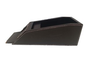 RARE Budweiser Black Leather Blackjack Dealer Shoe - 4 Deck VERY RARE !!!