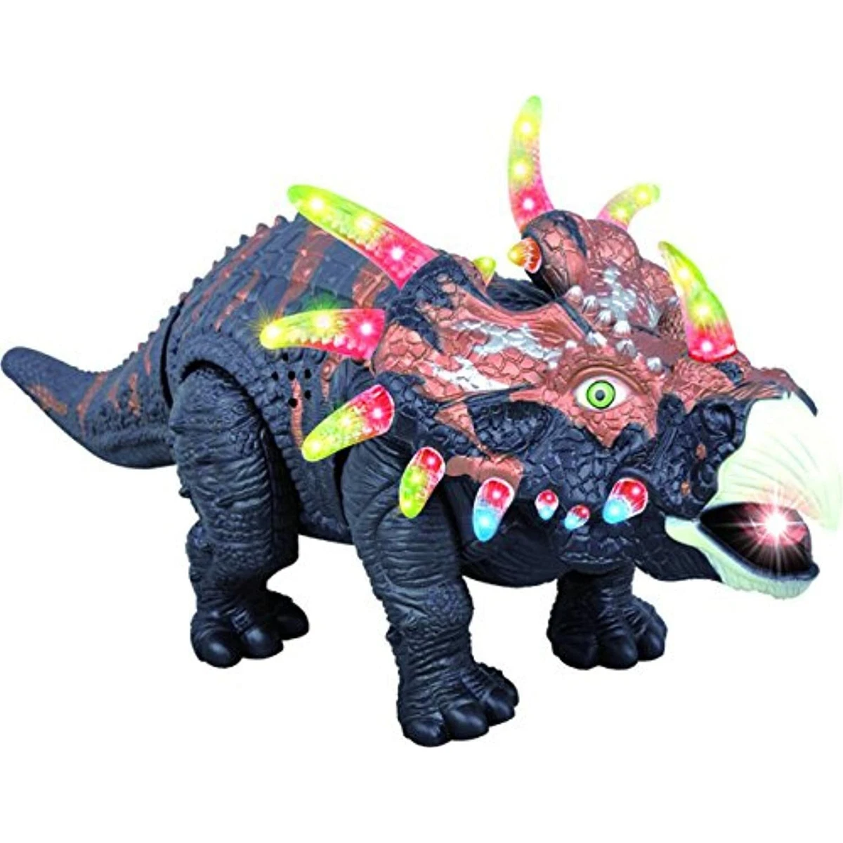 Walking triceratops hotsell toy