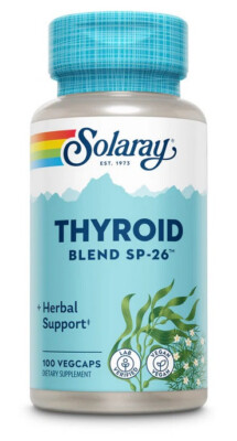 SOLARAY Thyroid Blend SP-26 100 Caps