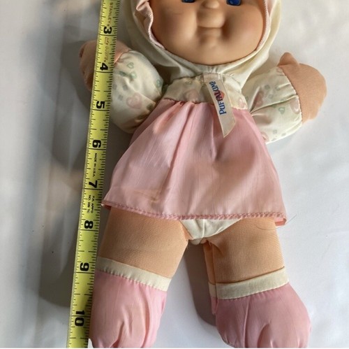 Fisher price vintage Puffalump Doll Blue Eyes And Rattle Inside - Picture 2 of 3