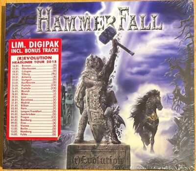 HAMMERFALL - (R) Evolution Limited Edition  Digipak CD incl. Bonustrack NEU