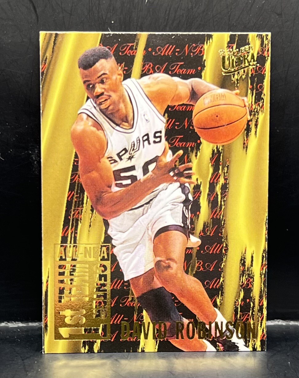 1995-96 DAVID ROBINSON SPURS FLEER ULTRA ALL NBA FIRST TEAM CENTER #4 HOF