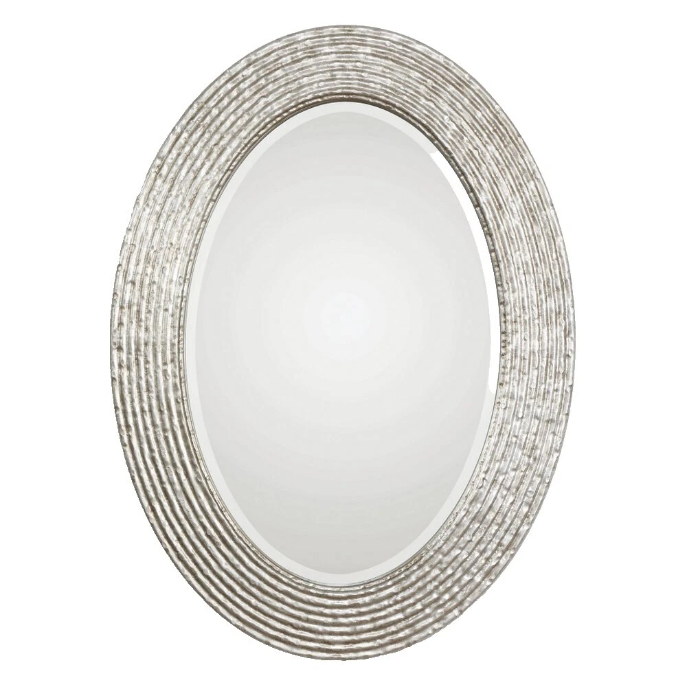 Glass Frame Oval Contemporary Home Décor Mirrors