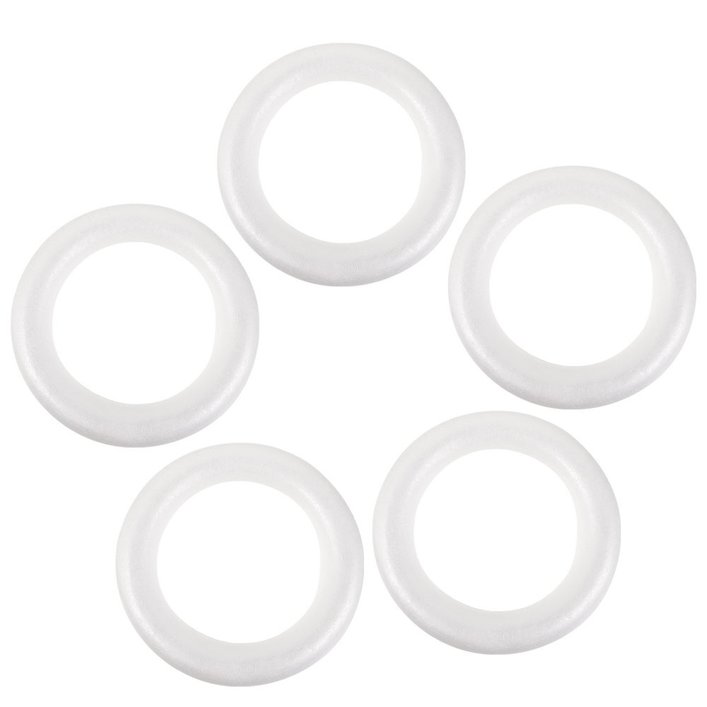 10 Styroporkegel 18,5cm Weiß - DIY Bastelmaterial Für Weihnachten