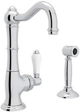 ROHL A3650LPWSAPC-2 KITCHEN FAUCETS, Polished Chrome